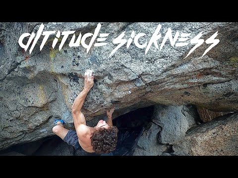 PANTING up boulders at 12,000 feet, Lincoln Lake. Altitude Sickness episode 3