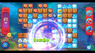 Fishdom level 11000 with a puzzle (с головоломкой)