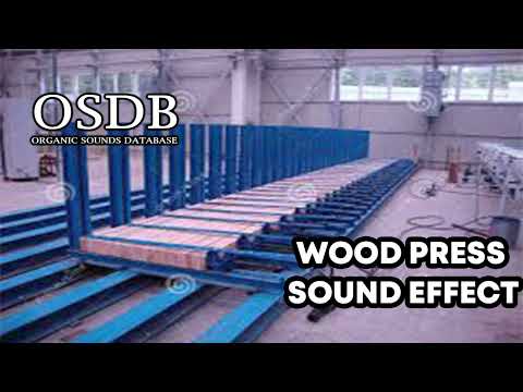 Wood Press Machine Sound Effect No Copyright