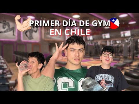 Primer día de gym con las guacamayas🇨🇱 (Sale mal) // Gallego