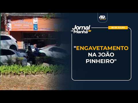 "ENGAVETAMENTO NA JOÃO PINHEIRO" - JORNAL DA MANHÃ