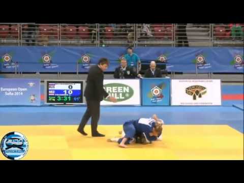 European Judo Open Sofia 2014 Bronze -57kg BELOIVANOVA (RUS) - FRANSSEN Juul (NED)
