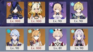 【原神】Ver.Luna V 螺旋12層 ガトリンデ＆凍結綾人で星9攻略【Genshin Impact】