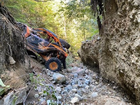 SXS mountain trail ride with can am x3's , sport mavericks & polaris rzr turbo