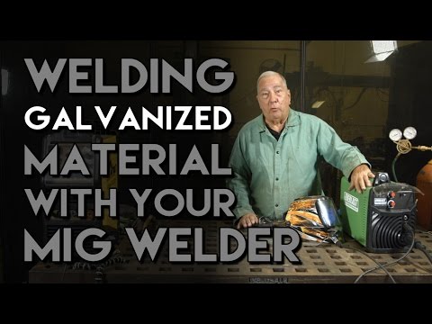 GMAW vs FCAW when Welding Galvanized Material
