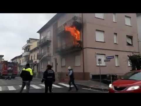 incendio appartamento via buricchi montemurlo