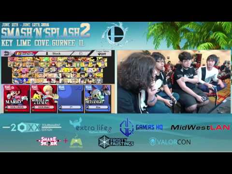 Smash'N'Splash 2 Doubles  WINNERS SEMIS - GGA.Dan + GGA.NiTe vs ZeRo + Abadango