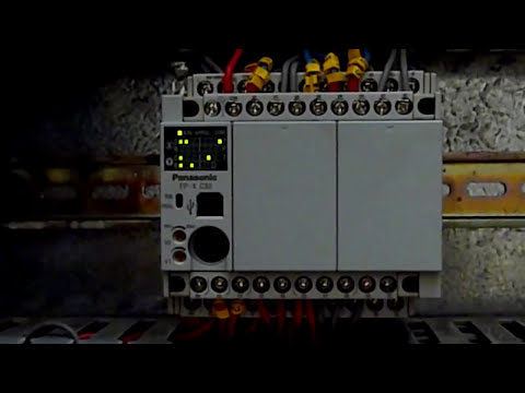 Panasonic PLC FP X I O work with contactors and solenoid valves