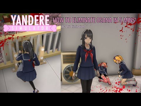 ELIMINATE OSANA IN 5 MINS! 🌸 Yandere Simulator 2024