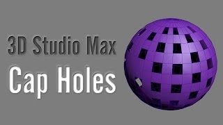 preview picture of video 'Cap Holes Modificadores 3DSMax'