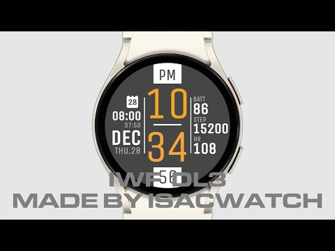 IWF DL3 watchface