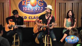 Michael Franti and Spearhead - &quot;Hey Hey Hey&quot; at KFOG Radio