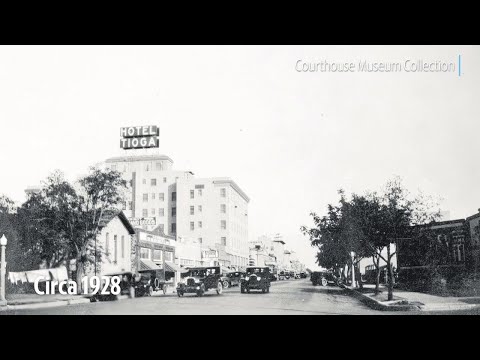 Take a look at the Hotel Tioga in downtown Merced over the years