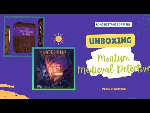 Mortum Medieval Detective: Unboxing