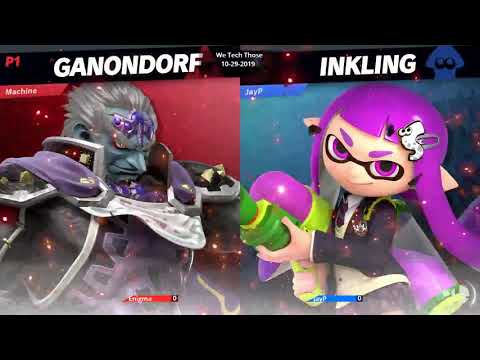 We Tech Those #8 Enigma (Ganondorf) vs JayP (Inkling)