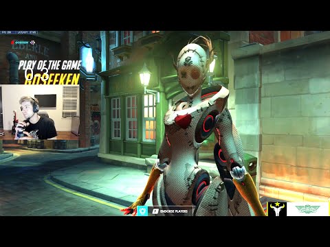 Danteh Pro DPS Echo gameplay - POTG! [ Overwatch Season 34 Top 500 ]