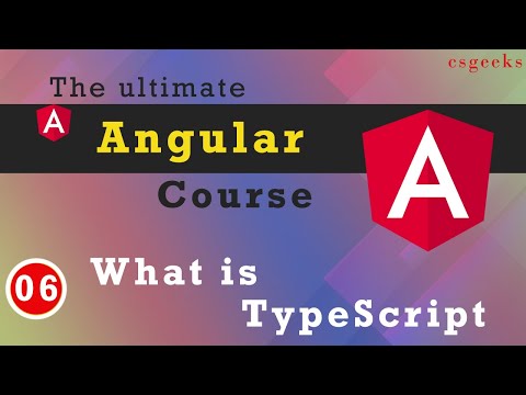 Angular 9 Tutorial 6 What is TypeScript