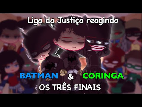 Liga da Justiça reagindo Os Três Finais | Batman e Coringa (AniRap)