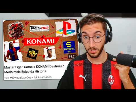 Master Liga : Como a KONAMI Destruiu o Modo mais Épico da Historia