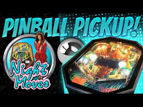 Night Moves Pinball Cocktail Table! Latest Pinball Pickup!