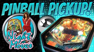 Night Moves Pinball Cocktail Table! Latest Pinball Pickup!