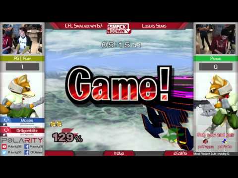 CFLS67 - PG | Plup (OG Fox) vs Pengie (Green Fox) - Losers Finals
