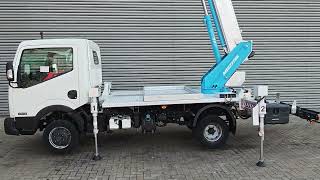 Nissan Cabstar 35.13 NT400 Multitel MX210 bucket truck for sale - Image 4 | Machineryline MY Nissan Cabstar 35.13 NT400 Multitel MX210 bucket truck | Image 4 - Machineryline