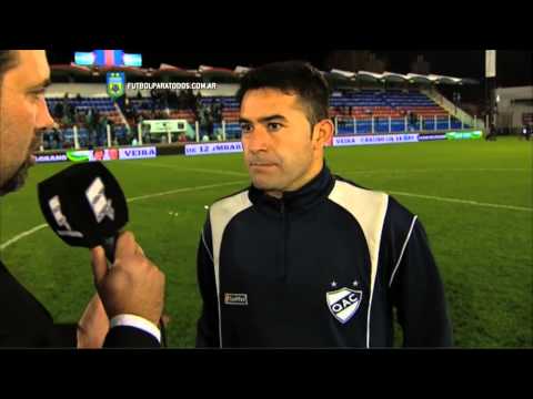 Bieler: "El equipo hizo un gran partido". Tigre 0 - Quilmes 1. Fecha 19. Primera División 2015. FPT.