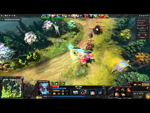 Spirit Breaker vs Magnus DOTA 2