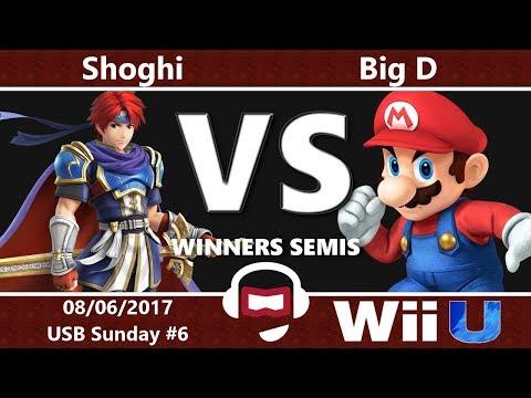 USB Sunday #6: Winners Semis - Shoghi (Roy) vs CACAW|Big D (Mario, King Dedede)