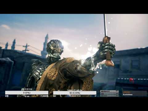 Tekken 7 Akin (nina) VS eyemusician (yoshimitsu) 철권7 Akin (니나) VS 아이뮤지션 (요시미츠)