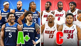 We Graded Every New NBA Starting Lineup