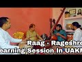 Raag Rageshree (live class session at UAKMC) by Pt. Parthapratim Das.