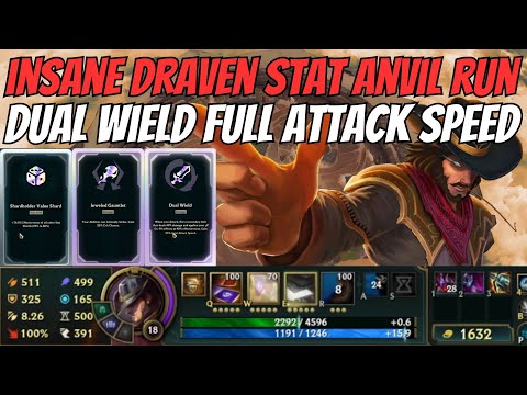 Machine Gun TF with Dual Wield + Draven Guest?! Insane Stat Anvil Build!