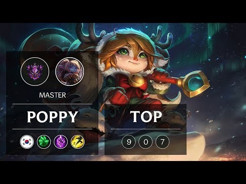 Poppy Top vs Wukong - KR Master Patch 9.2