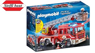 Playmobil City Action 9463 Fire Ladder Truck unboxing & build