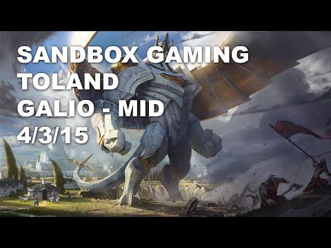 SANDBOX Gaming TolanD Mid Galio vs Azir - KR Grandmaster Patch 10.8