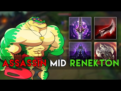 SoloRenektonOnly | ASSASSIN RENEKTON MID OP! (LoL Best Moments)