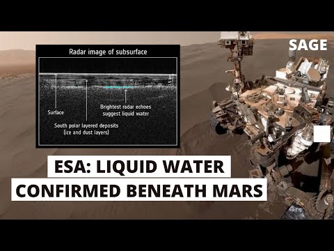 NASA & ESA Find Liquid Water on Mars