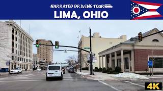 🚗 Lima, Ohio 🏙️ | 4K Drive