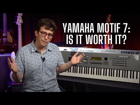 Yamaha Motif 7 Keyboard Synthesizer Workstation image 7