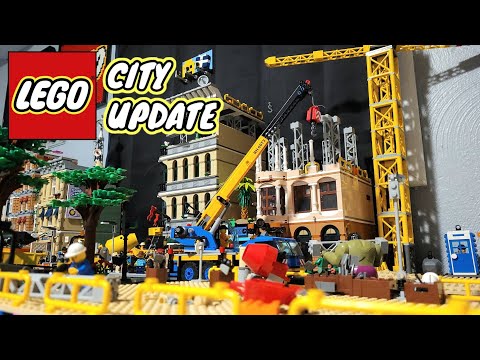 The Great LEGO City Construction Site Expansion Update | August 2022