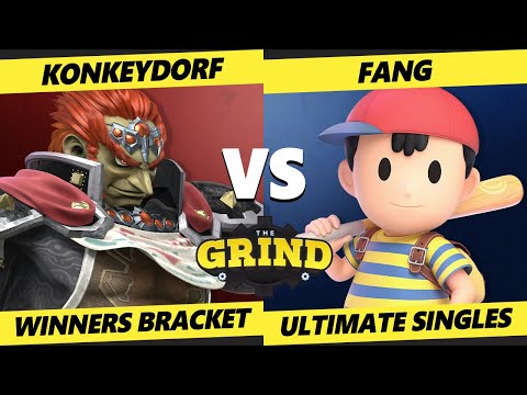 The Grind 145 Winners Bracket - Konkeydorf (Ganondorf) Vs. Fang (Ness) Smash Ultimate - SSBU