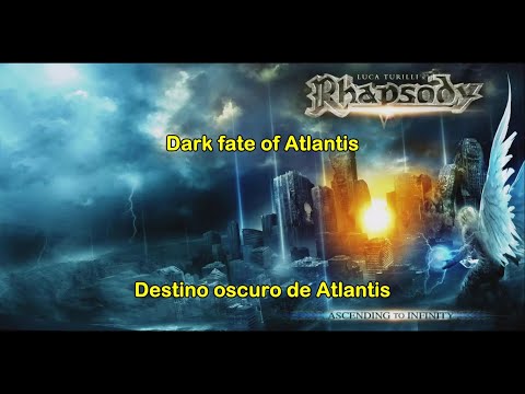 LT's Rhapsody - Dark Fate Of Atlantis (Lyrics & Sub. Español)