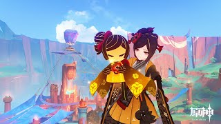 【原神】ナタ突破素材集めルート Ver.5.1【UWQHD】