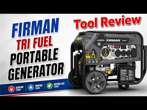 Tool Review: Firman Tri Fuel Portable Generator T07573