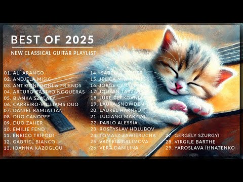 Best Collection of Classical Guitar Music 2025 | 11 Hours of Pure Joy 🎶