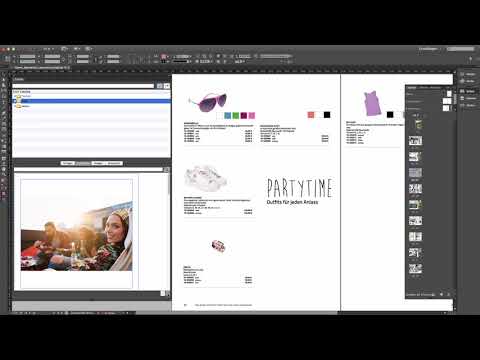 Xactuell Cockpit InDesign Database Publishing - Leuchttisch