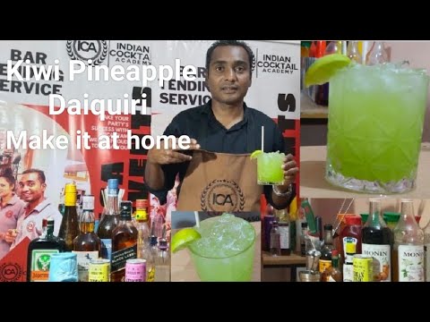 Kiwi Pineapple Daiquiri Classic Daiquiri / Ghar par kaise banaye / Home made Daiquiri / Cocktail