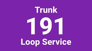 Hyperlapse - SBS Transit Bus Service 191 (Loop)